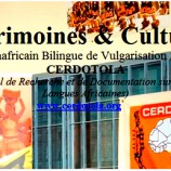 Magazine Panafricain Bilingue de Vulgarisation Scientifique du CERDOTOLA