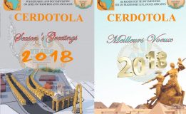 CERDOTOLA : BEST WISHES – MEILLEURS VŒUX 2018